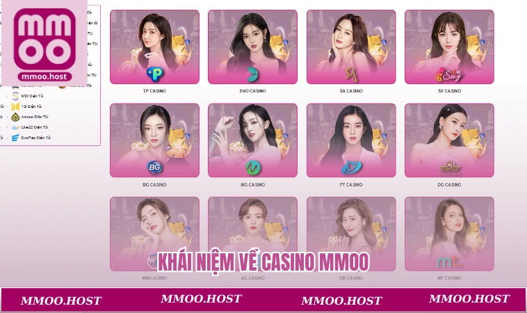 Khái niệm về casino MMOO