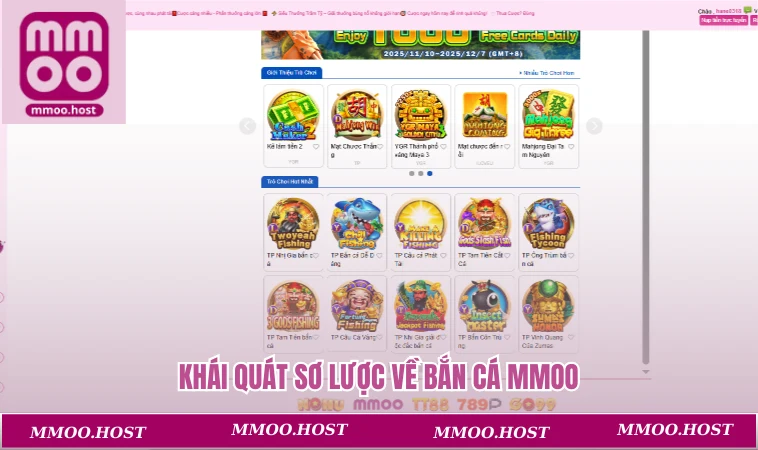 Khái quát sơ lược về bắn cá MMOO