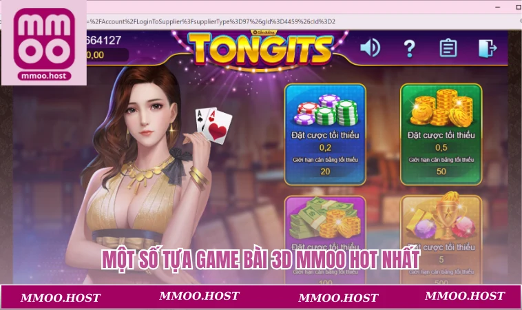 Một số tựa game bài 3D MMOO hot nhất