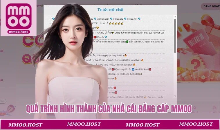 Quá trình hình thành của nhà cái đẳng cấp MMOO