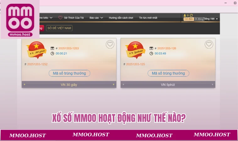 Xổ số MMOO 1 Xổ số MMOO hoạt động như thế nào?